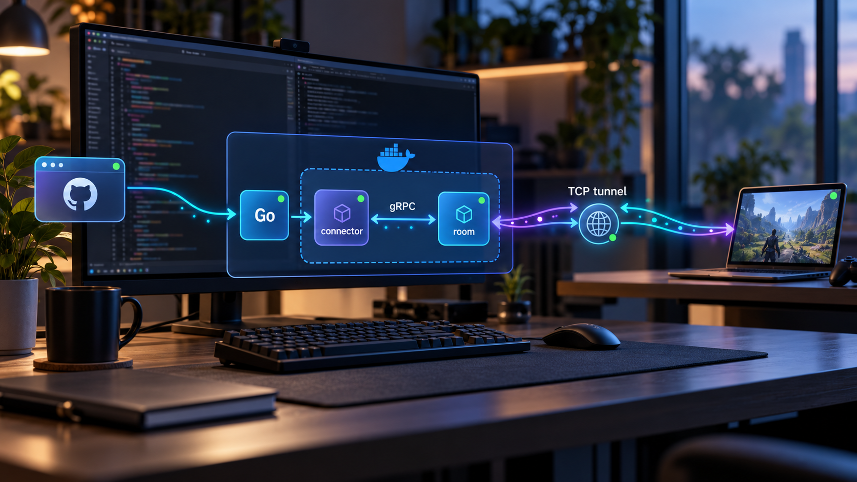 Pitaya installation, Docker cluster, and TCP tunnel workflow.